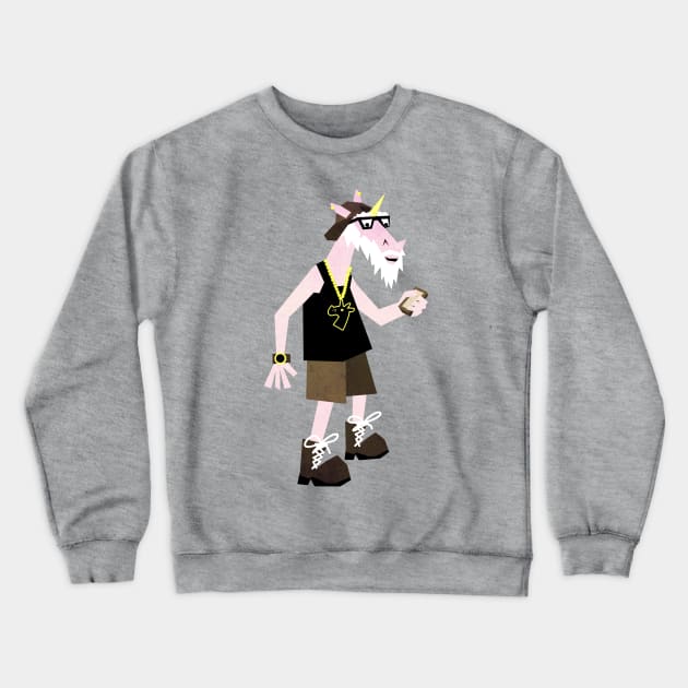 Hip Senior Unicorn Crewneck Sweatshirt by Thatssounicorny